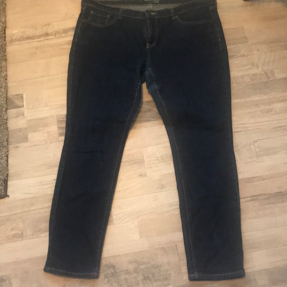 Dark wash jeans